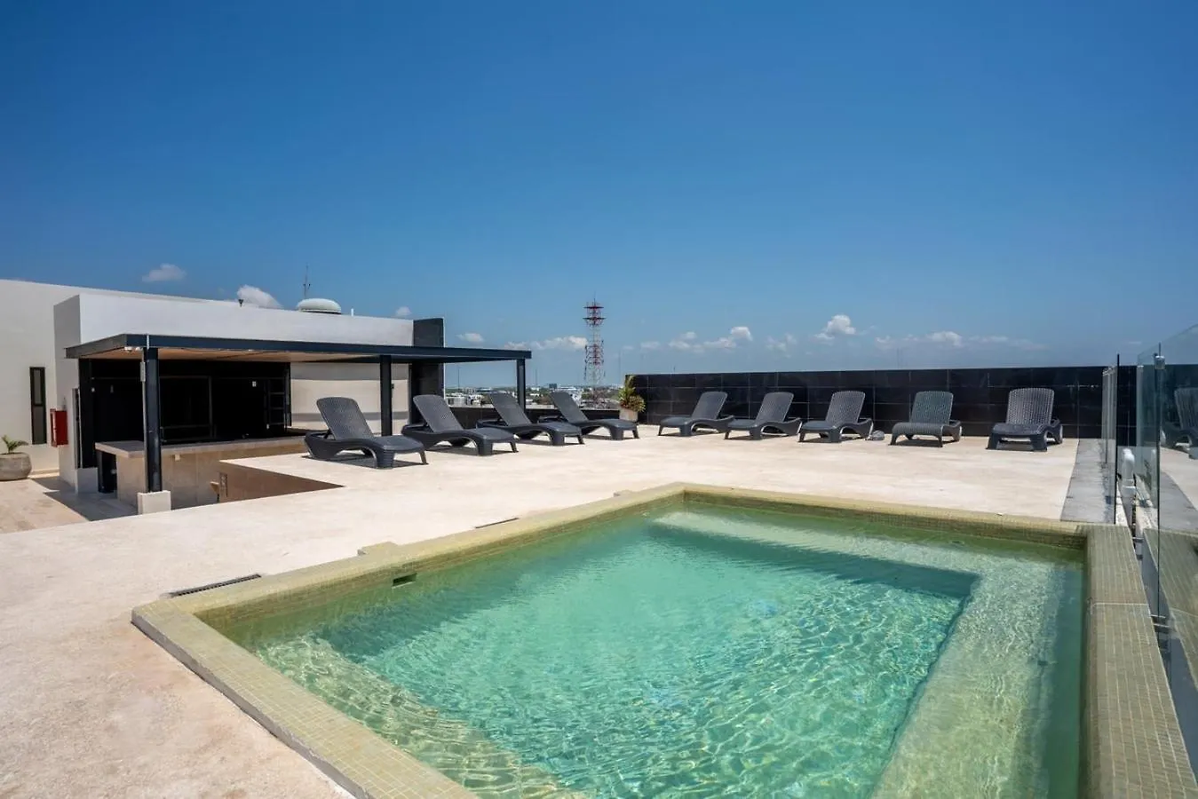 פלאייה דל כרמן Musa Del Carmen- Modern 5Th Avenue Apt W/ Rooftop פלאייה דל כרמן